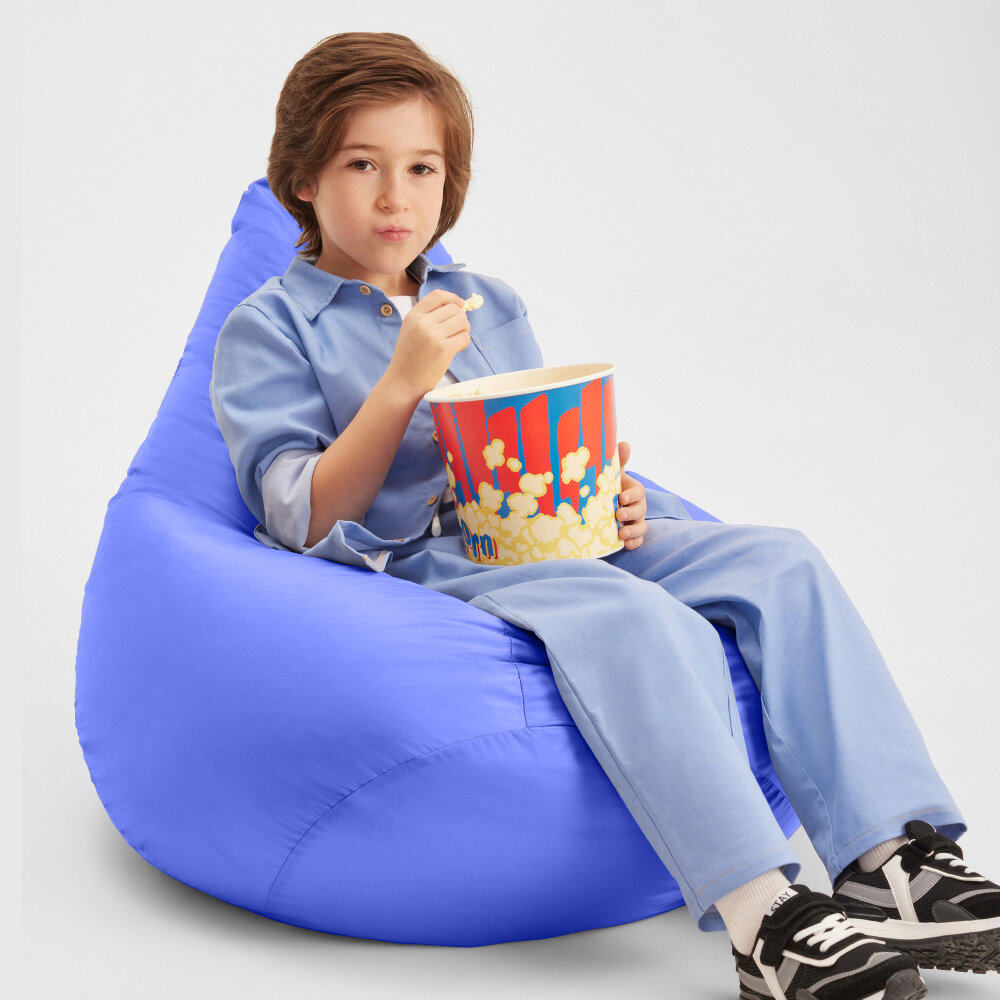 Bean Joy кресло-мешок Груша, размер ХL, оксфорд, лаванда