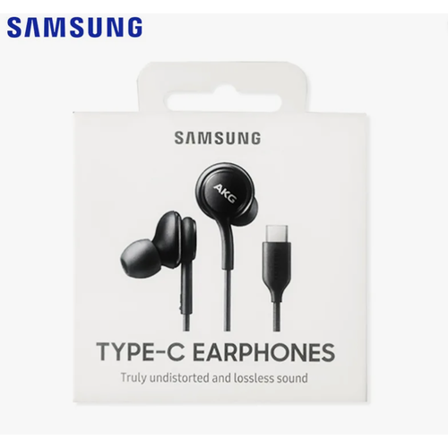 Проводные наушники Samsung Type-C Earphones Sound by AKG, Черные EO-IC100 (EO-IC100BWEGRU) колонки наушники cd проигрыватели ugreen наушники проводные ep103 in ear earphones with type c connector