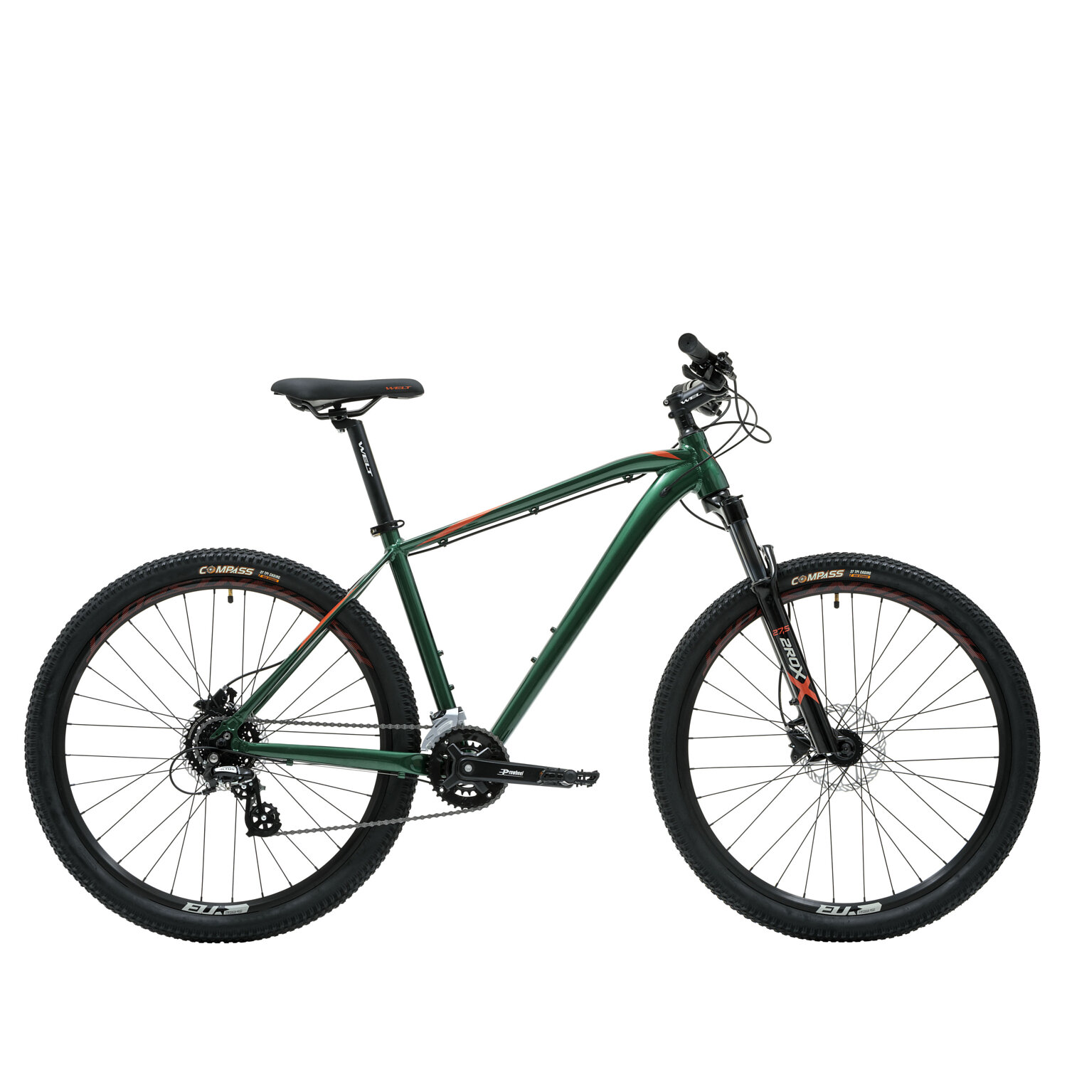 Welt Raven 2.1 HD 27" 2024 (требует финальной сборки), Цвет dark green, Размер 16"