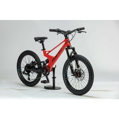 Велосипед Time Try ТT230/7s 20 Рама магниевый сплав 12, Подростковый Детский Унисекс, красный