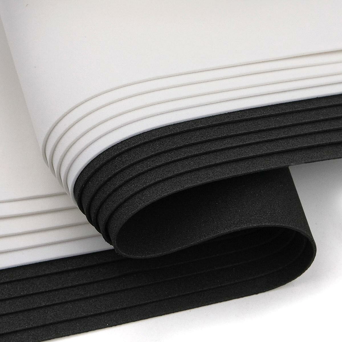 Фоамиран Astra&Craft Черно-белый 1 мм, 10 листов, 20х30 см