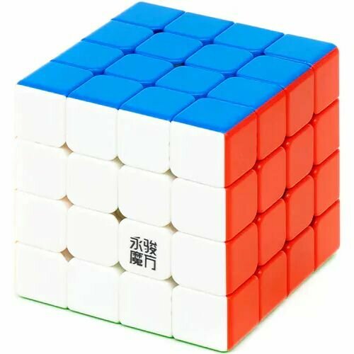 Кубик Рубика Магнитный YJ 4x4 Zhisu M Цветной пластик / Развивающая головоломка yj yulong v2 m 3x3x3 magnetic magic cube yongjun stickerless magnets puzzle speed cubes educational toys for children yj 3x3