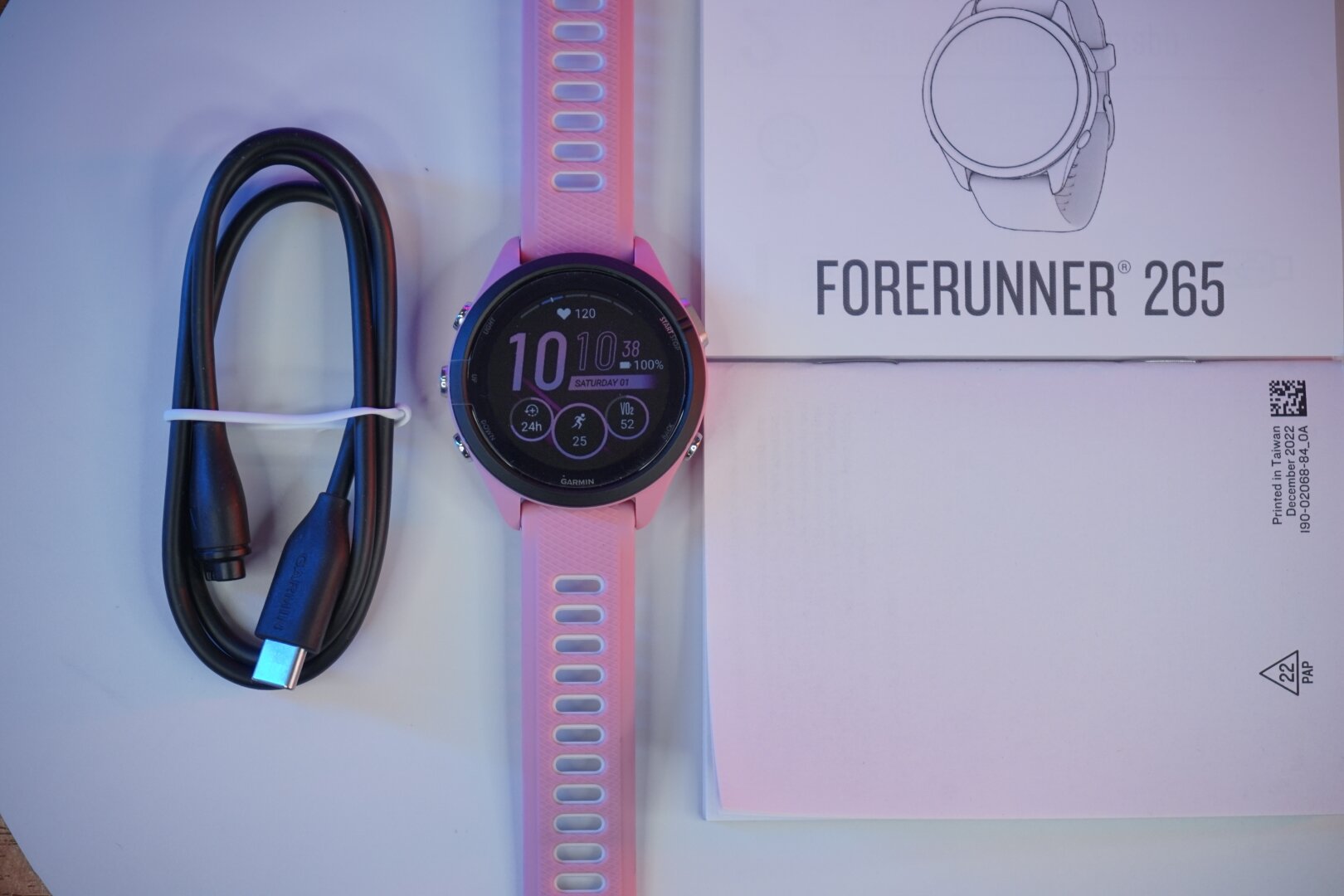 GARMIN FORERUNNER 265S ピンク Forerunner 265S Смарт-часы Garmin Forerunner 265S Light Pink