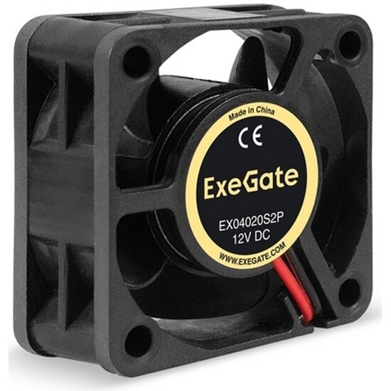 Вентилятор для корпуса Exegate EX04020S2P 12В DC 40x40x20мм EX294955RUS