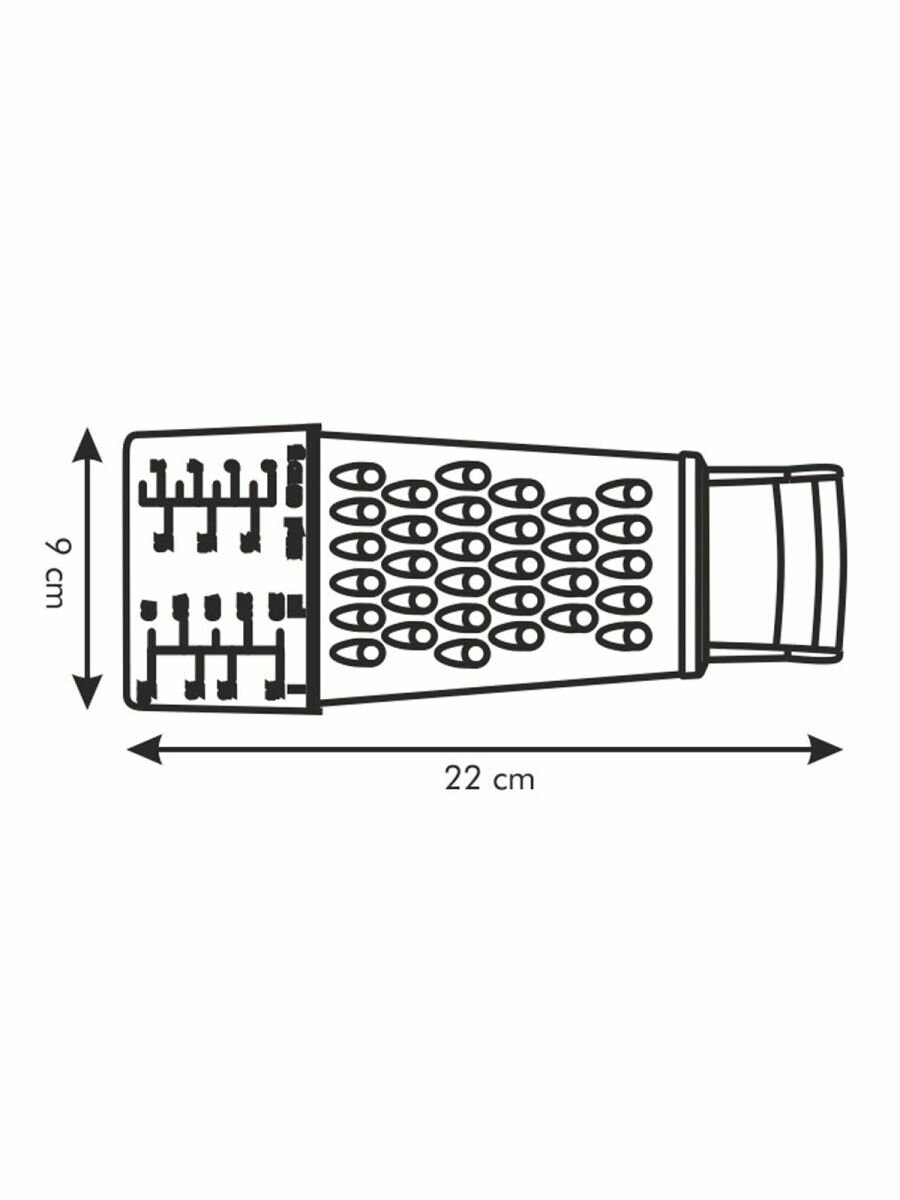 Терка с измерительной емкостью Tescoma HANDY