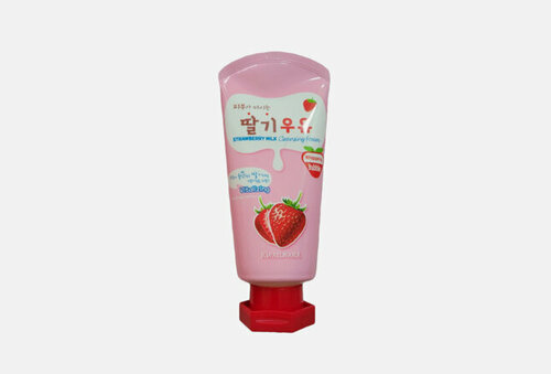 Очищающая пенка для лица с клубникой и молоком STRAWBERRY MILK Cleansing Foam