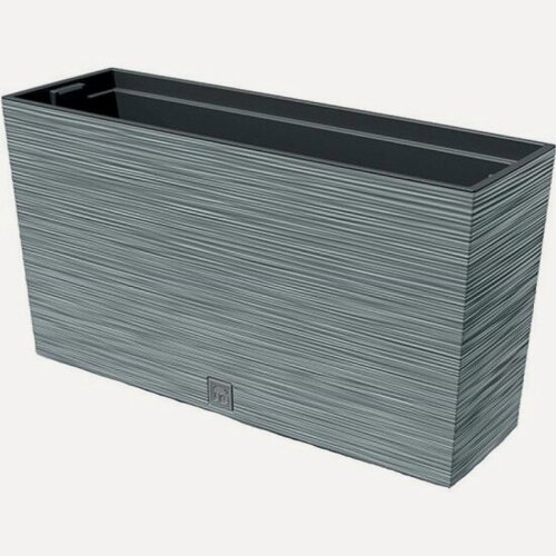 Изображение товара Кашпо Prosperplast для цветов напольное FURU CASE M, 77Х23,5Х41см, 72 л, серый