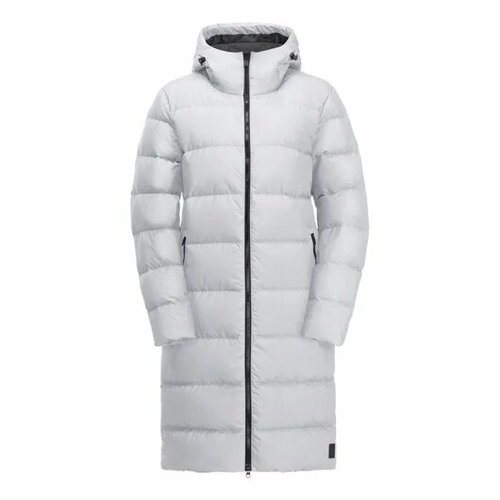 Пальто Jack Wolfskin, размер M, серый пальто jack wolfskin 365 fearless parka m