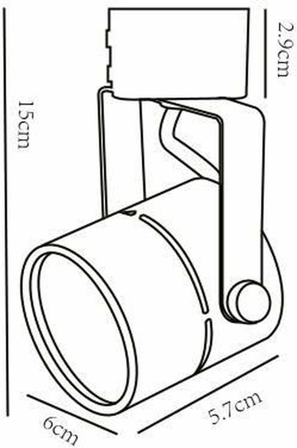 Светильник трековый Arte Lamp A1311PL-1BK GU10х50 Вт - фото №9