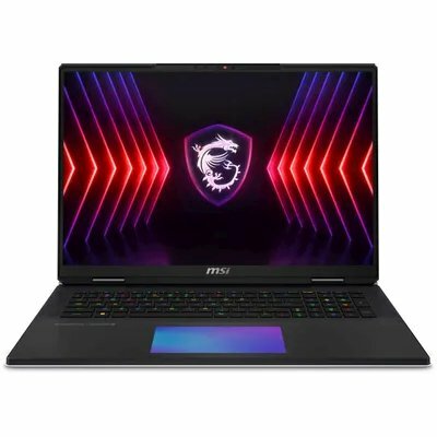 Ноутбук MSI Titan 18 HX A14VIG-211RU Intel Core i9 14900HX, 2.2 GHz - 5.8 GHz, 65536 Mb, 18" UHD+ 3840x2400, 3x 1000 Gb SSD, DVD нет, nVidia GeForce RTX 4090 16384 Mb, Windows 11 Home, черный, 3.6 кг, 9S7-182221-211