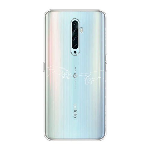 Силиконовый чехол на Oppo Reno 2Z / Оппо Reno 2Z Загрузка творения, прозрачный силиконовый чехол на oppo reno 2z оппо reno 2z авокадные авокадо прозрачный