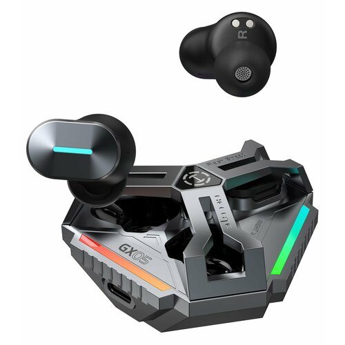 Наушники с микрофоном Edifier GX05 серый вкладыши BT в ушной раковине 820000₽