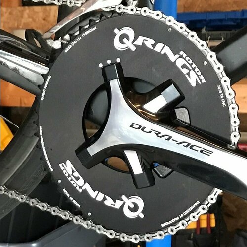 Звезда Rotor Chainring Q BCD110X4 Shimano Inner Black 36t (C01-020-25010-0)