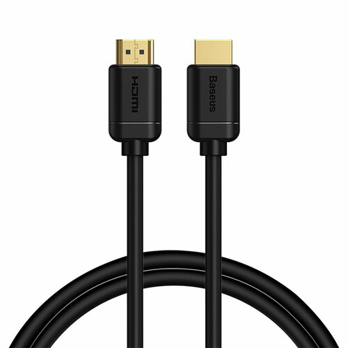 Видеокабель BASEUS High Definition Series HDMI (m) - HDMI (m), 75 см, черный видеокабель baseus high definition series hdmi m hdmi m 75 см черный