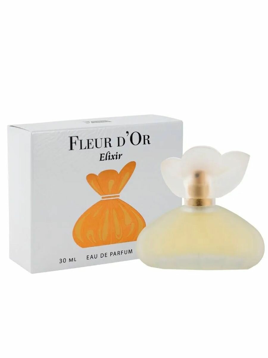 Дельта Парфюм Флер Дор Эликсир / Delta PARFUM Fleur dOr Elixir Парфюмерная вода женская 30мл