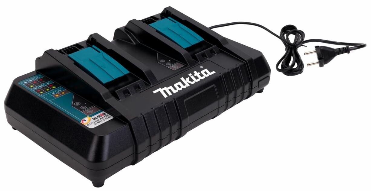 Набор Makita 191L75-3 BL1850B/DC18RD, 2 аккумулятора, зарядное устройство, Li-ion — фото 1