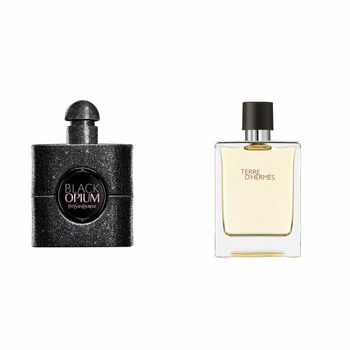 Yves Saint Laurent Black Opium, Hermes Terre D'Hermes 2 по 5 мл