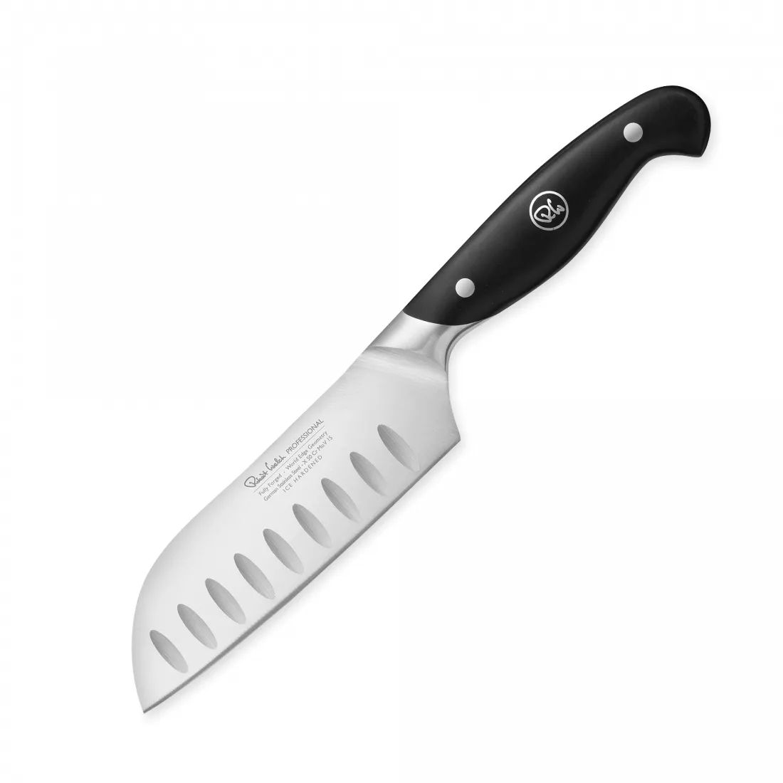 Нож поварской Сантоку Professional, длина лезвия 14 см, кованая нержавеющая сталь, Robert Welch, Великобритания, RWPSA2068V