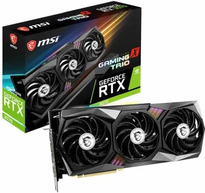 Видеокарта MSI GeForce RTX 3070 Gaming X Trio 8GB