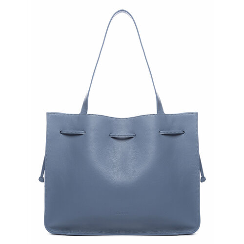 Сумка тоут Palio фактура тиснение голубой 24938₽
