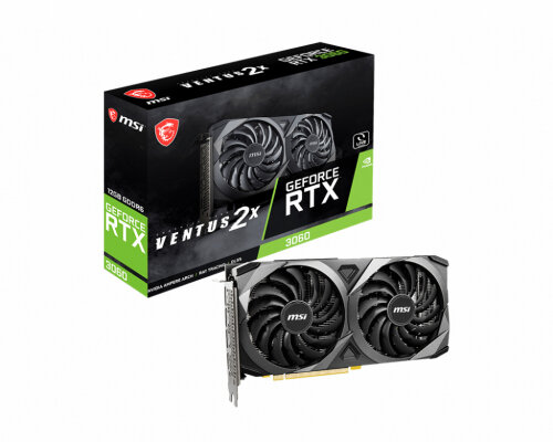 Видеокарта MSI GeForce RTX 3060 VENTUS 2X 12G