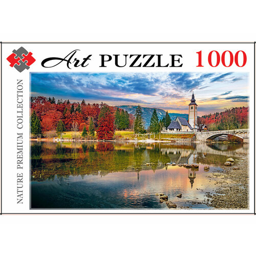 Пазл для взрослых Artpuzzle 1000 деталей: Словения. Бохиньское озеро пазл 1000 элементов сша маяк портленда гип1000 2015 рыжий кот