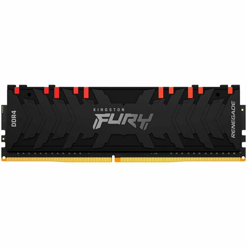 Модуль памяти DIMM 8Gb DDR4 PC32000 4000MHz Kingston Fury Renegade RGB Black KF440C19RBA8 494000₽