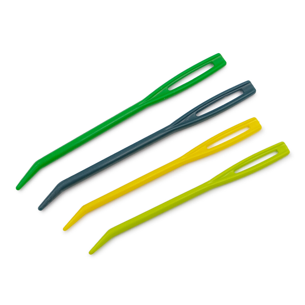 Иглы для пряжи и шерсти ручные, пластик, разноцветные, KnitPro, 10900, 4 шт