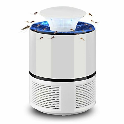 Лампа-ловушка от комаров отпугиватель насекомых белого цвета 790₽