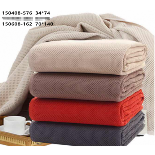 150608 Однотонная Вафля 70х140 ( 6шт ) полотенце 7-Я