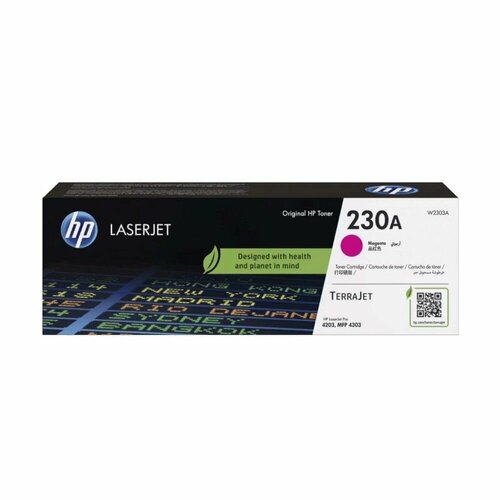 Тонер-картридж HP 230A Magenta Original LaserJet Toner Cartridge hp тонер картридж hp w2033xh magenta contract original laserjet toner cartridge