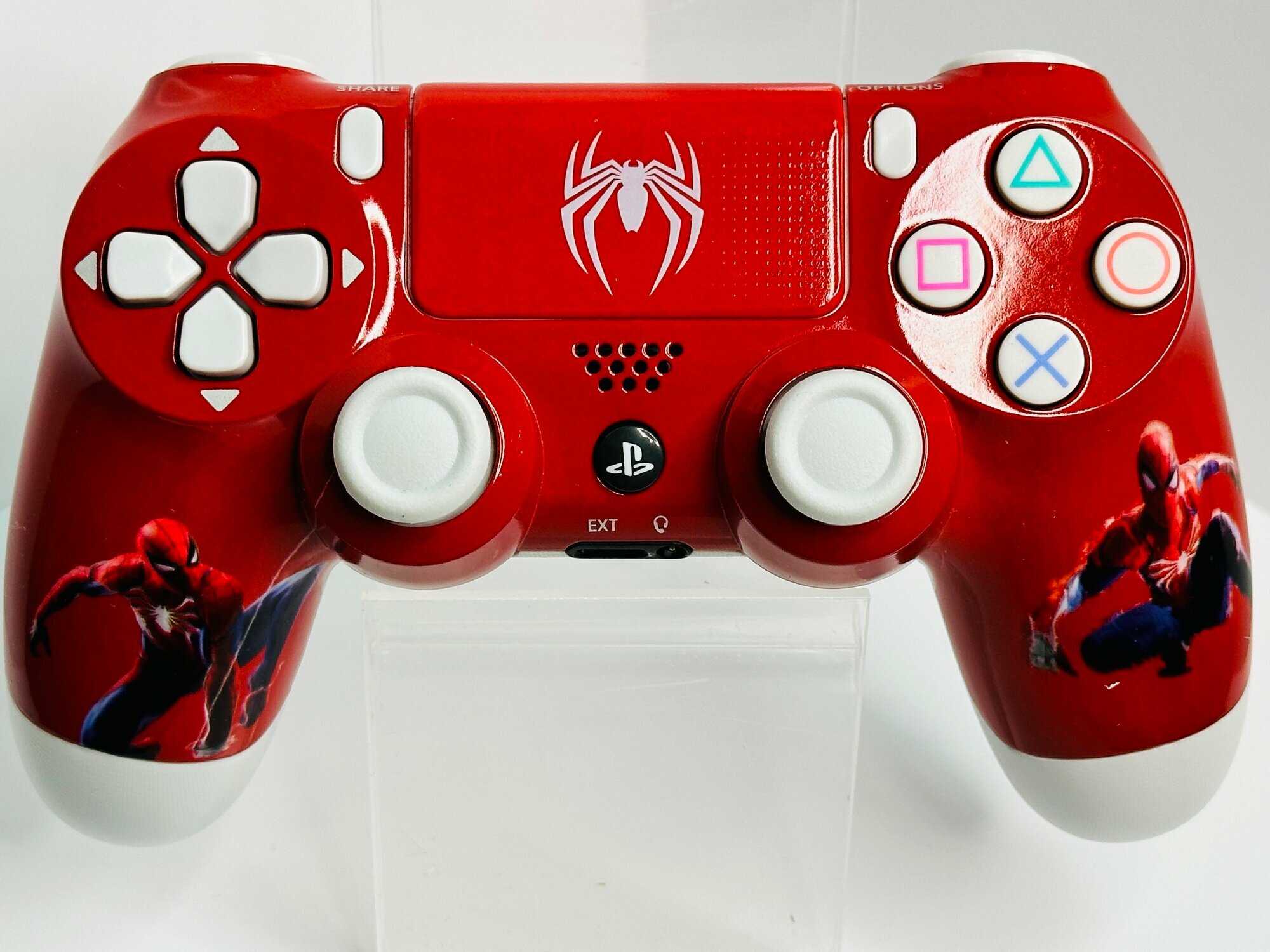 Джойстик PS4 Кастомный SpiderMan Геймпад