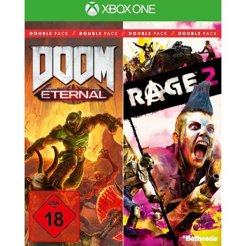 Комплект DOOM Eternal + Rage 2 Double Pack [PS4, русская версия]