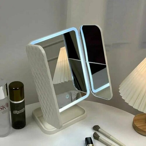 Косметическое зеркало с подсветкой LED