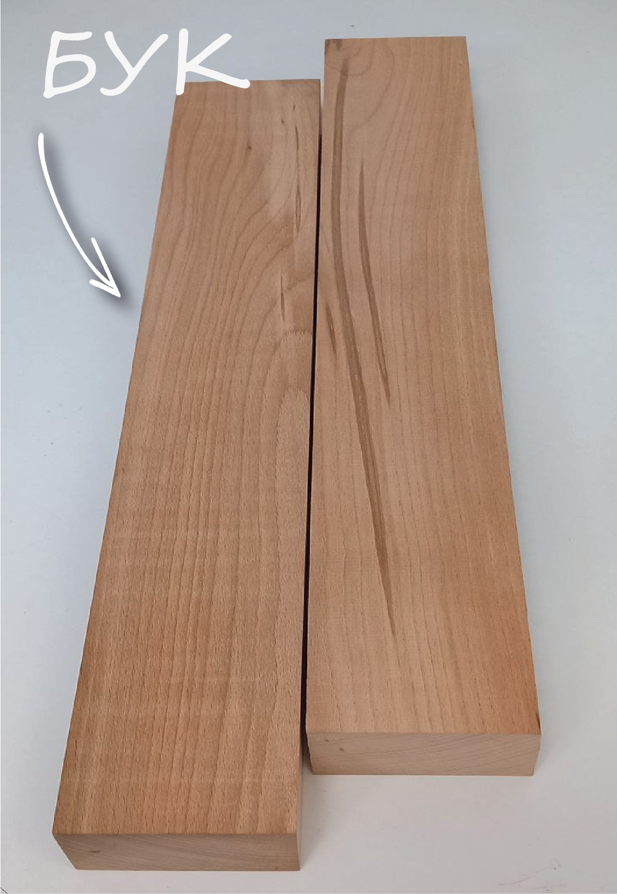 Брусок для резьбы БУК 550х85х45 мм брусок деревянный для творчества и хобби