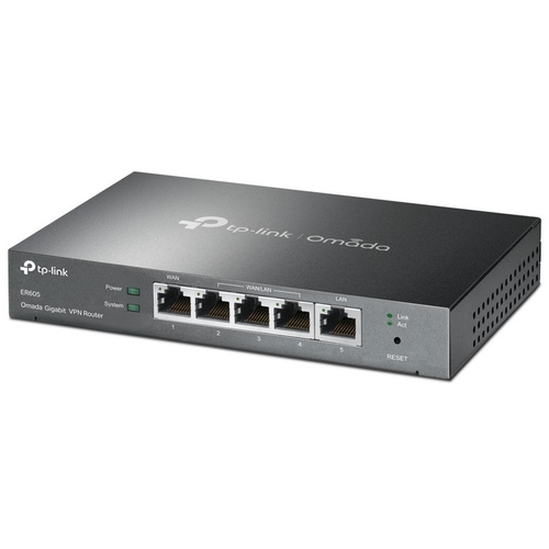 Маршрутизатор TP-LINK ER605 SafeStream гигабитный Multi-WAN VPN V2