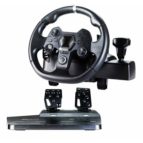 Игровой руль Kontorland AP7 Apex Predator Racing Wheel Black 1062400₽