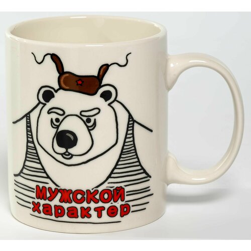 Кружка Мужской Характер 350мл фарфоровая Венера 562₽