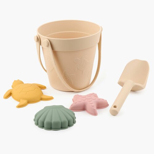 Набор игровой для песка 4 пр силикон цветной Sunny 1990₽