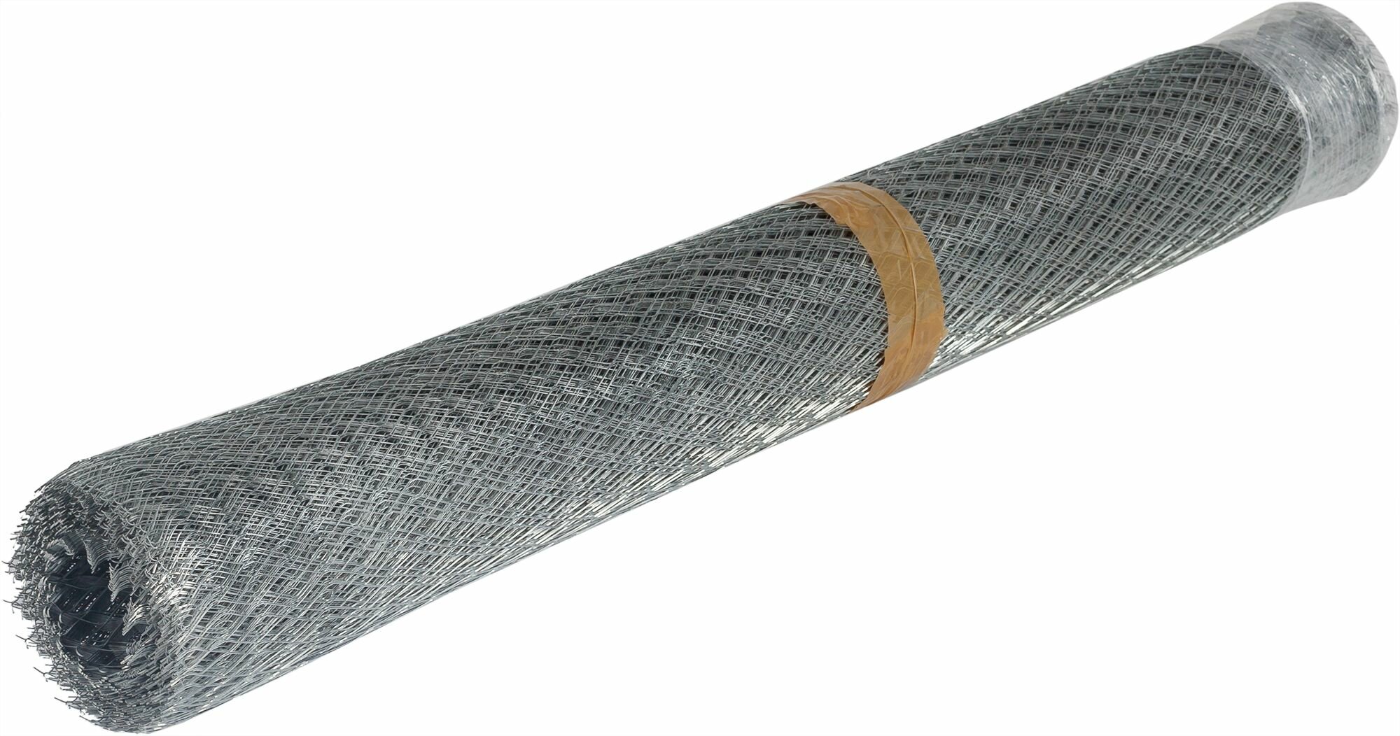 Сетка металлическая оцинкованная Штрек 20x0.7x0.3 мм 1x15 м