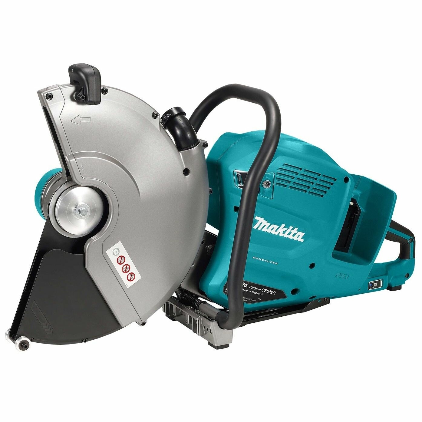 Монтажные Пилы Аккумуляторная отрезная пила Makita, 2х40 В, 355 мм, 5300 об/мин, без АКБ и ЗУ, CE002GZ01
