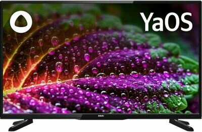 42.5" Телевизор BBK 43LEX-8265/UTS2C, 4K Ultra HD, черный, смарт ТВ, YaOS 43LEX-8265/UTS2C (B)