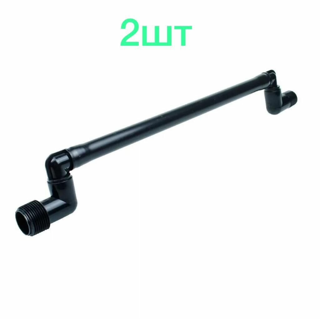 фото Гибкое соединительное колено Грин Хелпер (резьба 1/2" х 3/4", длина 30 см)