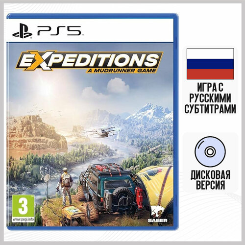 Игра Expeditions: A MudRunner Game (PS5, русские субтитры) игра expeditions a mudrunner game ps5 русские субтитры