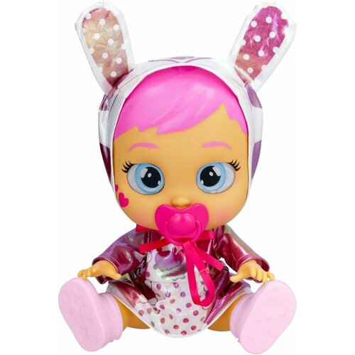 Кукла Cry Babies Stars Coney plastic simulation baby doll toy children electric crawler will cry doll 16 inch glue crawl doll