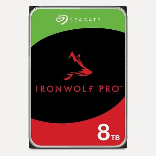 Изображение товара Жесткий диск Seagate Ironwolf Pro ST8000NT001, 8ТБ, HDD, SATA III, 3.5"