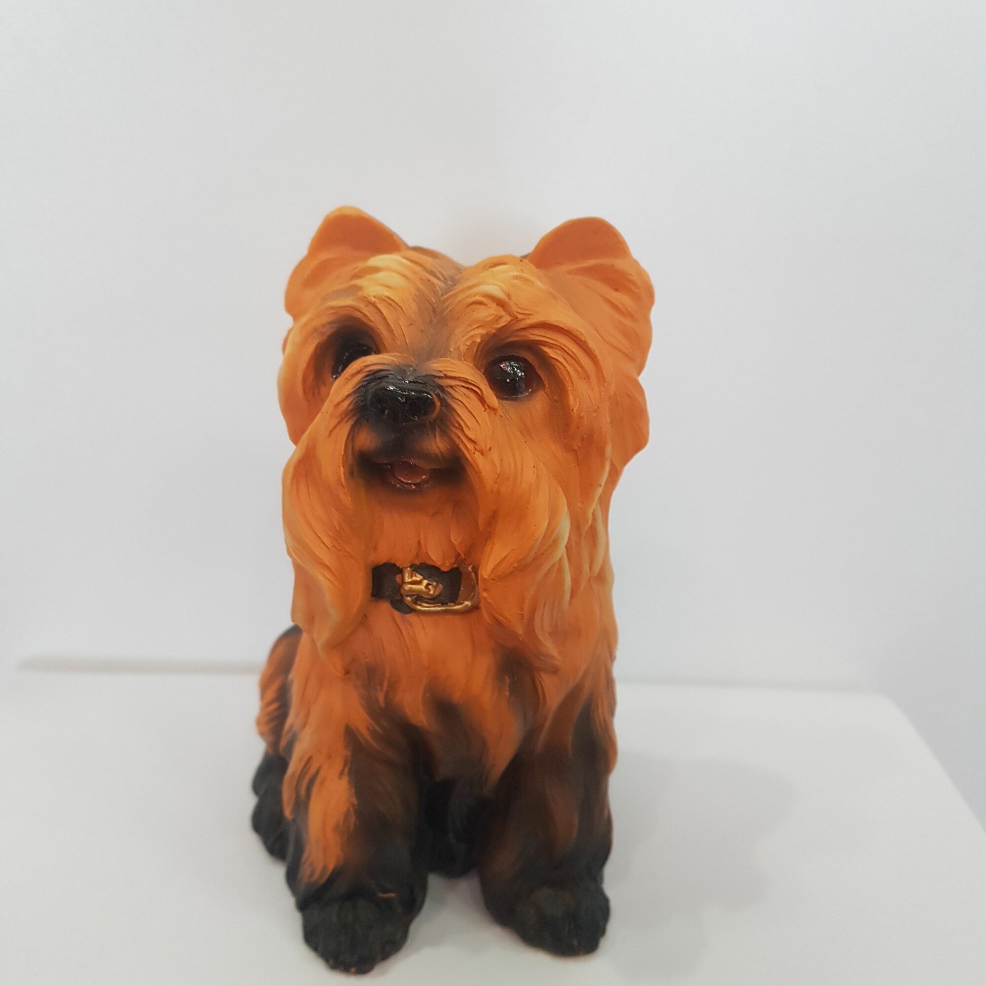 Статуэтка декоративная "Собака породы Йоркширский Терьер" 12х6,5х10см, 207В, полистоун