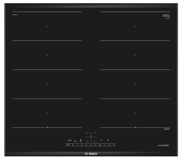 Индукционная варочная поверхность Bosch PXX695FC5E, черный