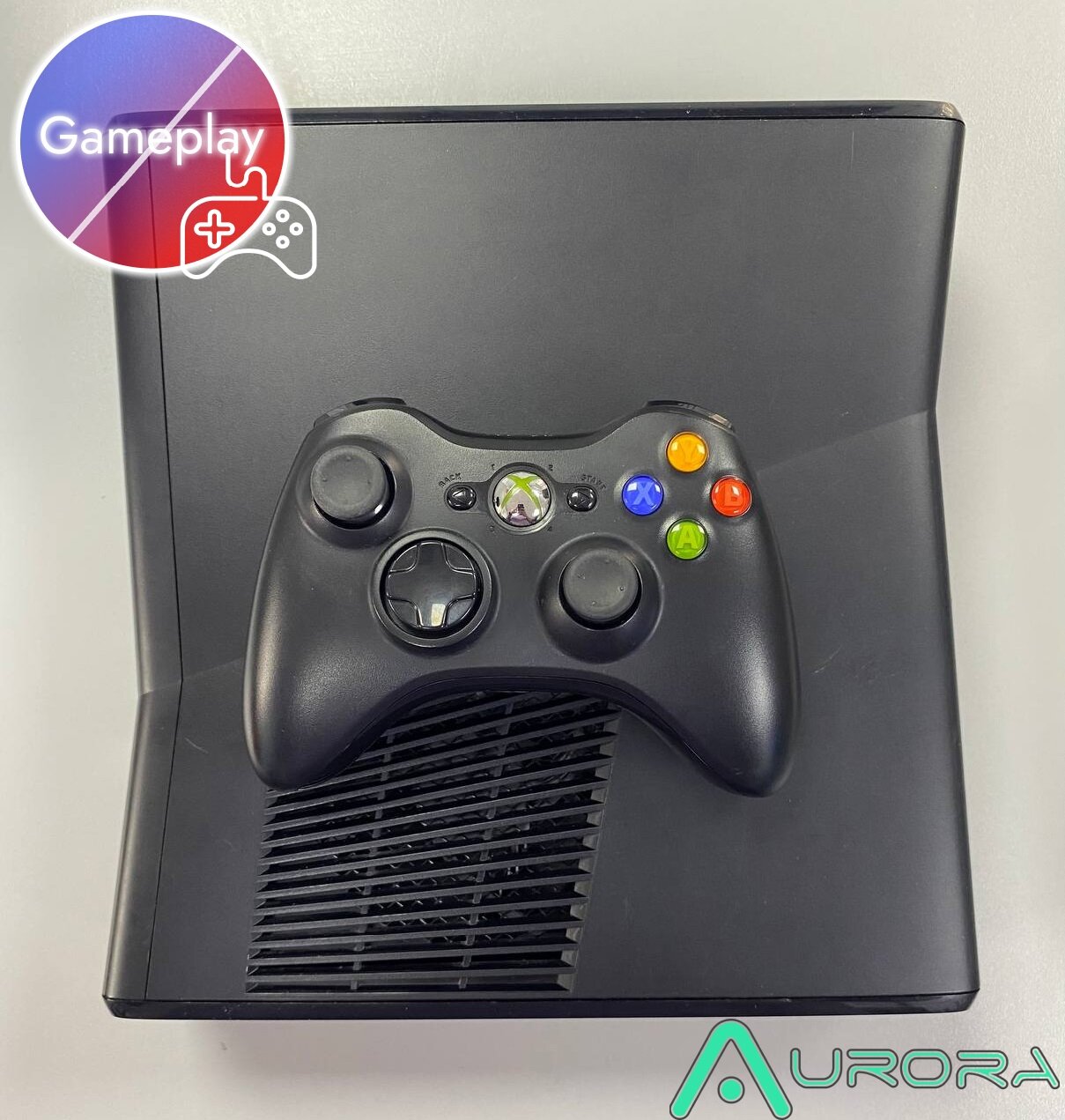 Игровая приставка Microsoft Xbox 360 S 250GB Mate (Aurora + 50игр)