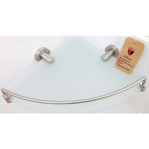 Полка стекло угловая 1-этажная Classic Elegant матовый ES19 2100₽